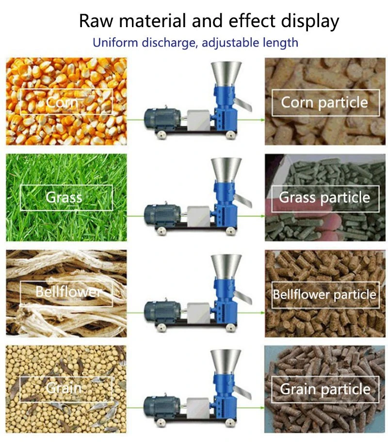 Chicken feed making machine poultry