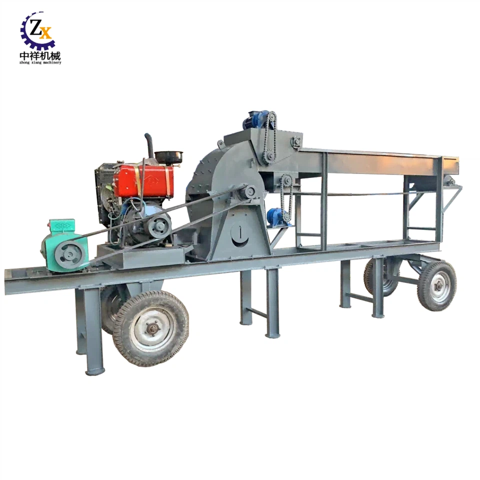 Mobile Forced Sawdust Machine