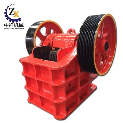 Jaw Plate Fixed 100 Tons Per Hour Pex Series Jaw Crusher